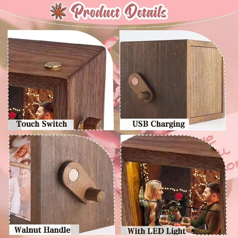 Personalized Memorial Flip Book Frame