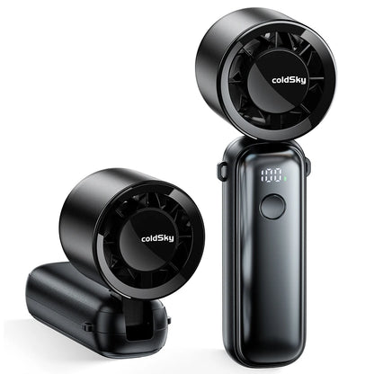 Cool Blast: Handheld Turbo Fan for Instant Relief