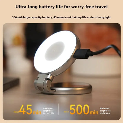 Magnetic Foldable Mini Fill Light for Mobile Phones